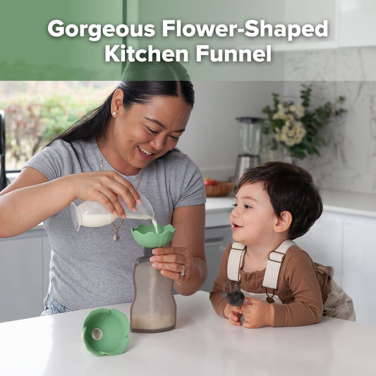 Silicone Flower Funnel Set