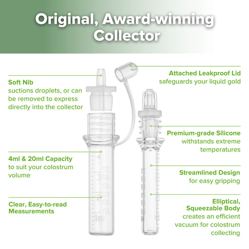 Silicone Colostrum Collector (Medical-grade & Pre-sterilised)