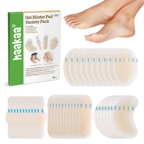 Gel Blister Pad Variety Pack - 36pcs