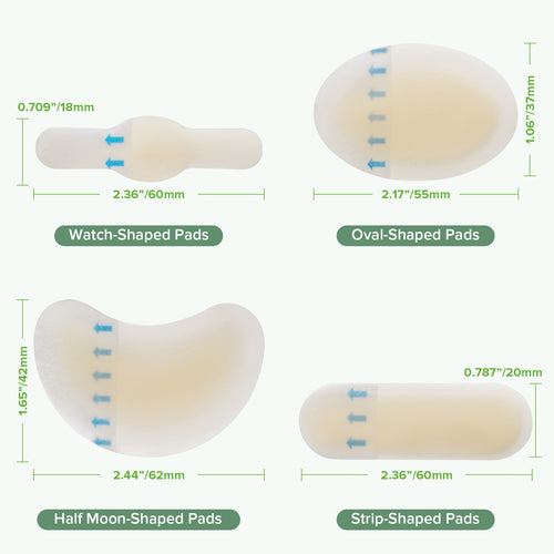 Gel Blister Pad Variety Pack - 36pcs