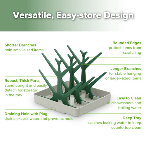 Easy-store Drying Tree & Tray Set