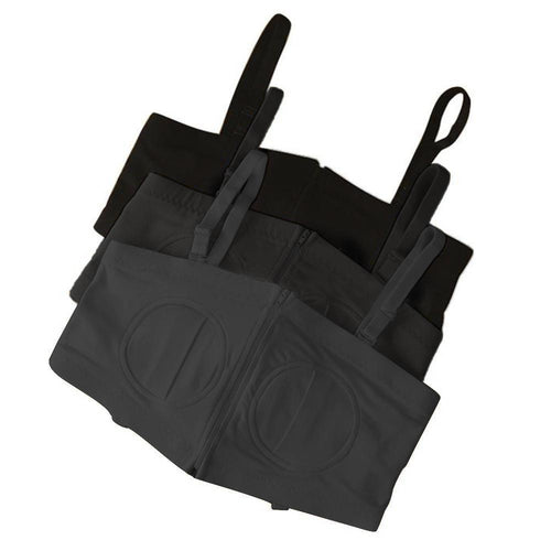 Hands-Free Zip-Up Breast Pump Bra (M/L/XL)