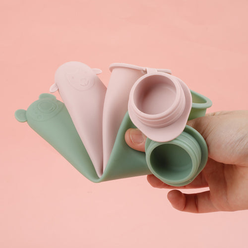 Silicone Ice Pop Mould Set (4 pcs)