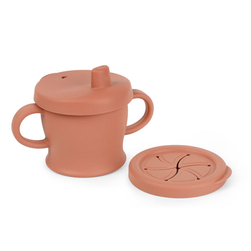 Silicone Sip-N-Snack Cup