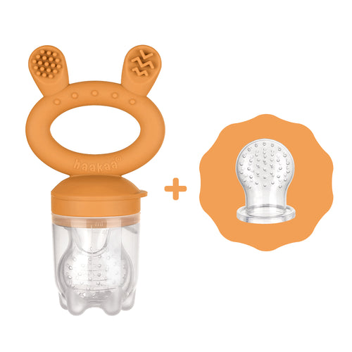 Fresh Food Feeder and Teether & Replacement Pouch Combo