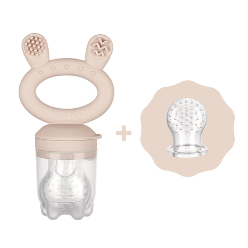 Fresh Food Feeder and Teether & Replacement Pouch Combo