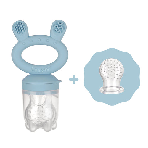 Fresh Food Feeder and Teether & Replacement Pouch Combo