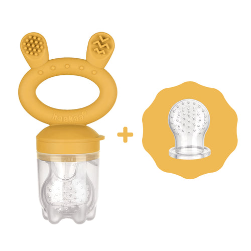 Fresh Food Feeder and Teether & Replacement Pouch Combo