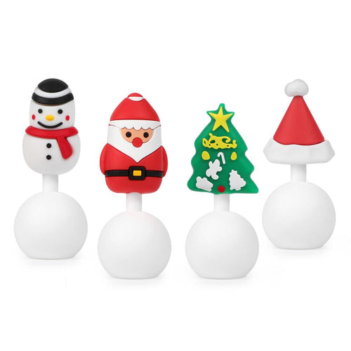 Generation 2 150ml Silicone Breast Pump with Suction Base and Christmas Stopper Combo