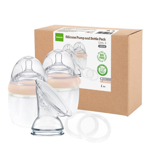Generation 3 Silicone Pump and Bottle Pack