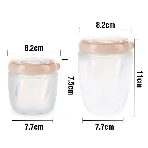 Generation 3 Silicone Storage Container Set -160/250ml (4 pack)