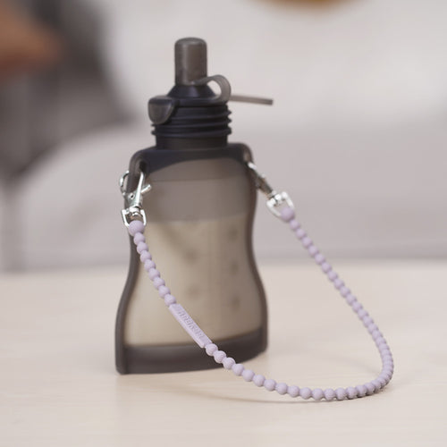 Silicone Yummy Pouch & Carry Strap Combo