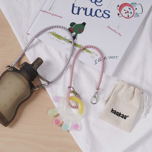 Silicone Yummy Pouch & Carry Strap Combo