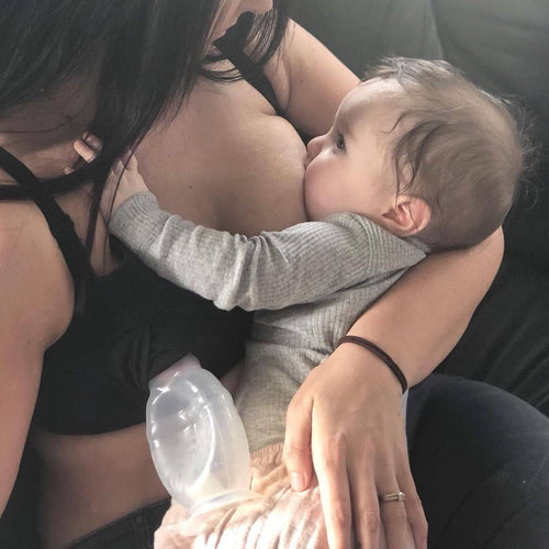 Hands-Free Zip-Up Breast Pump Bra (M/L/XL)