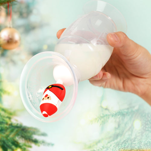 Silicone Breast Pump Christmas Stopper