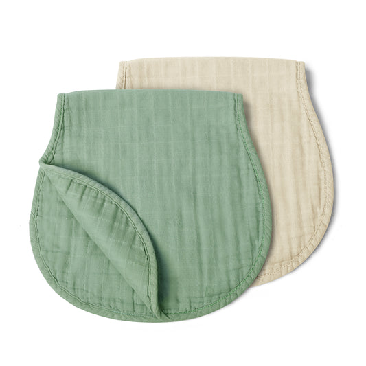 Organic Cotton Burp Cloth - 2pcs