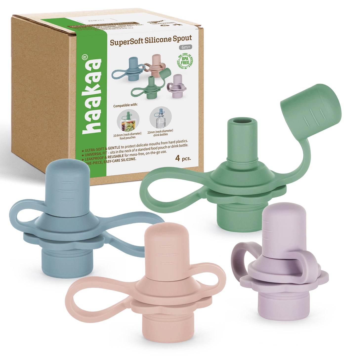 SuperSoft Silicone Spout - 2pcs