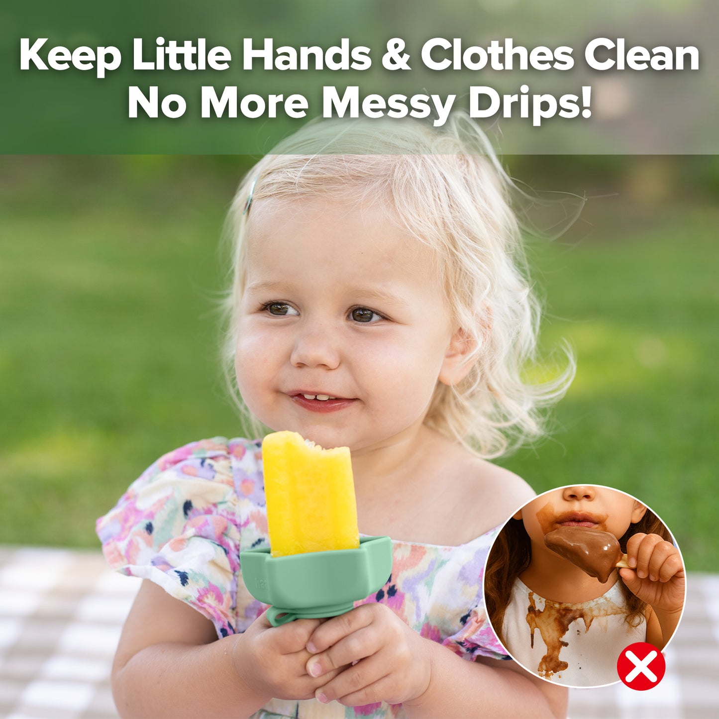 Silicone Star Ice Treat Holder Combo