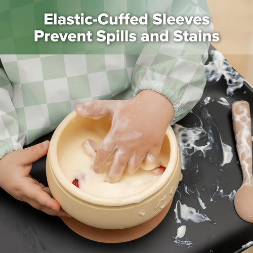 haakaa Long-sleeved Smock Bib