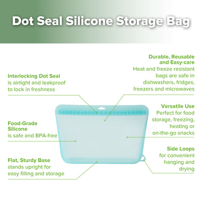 Dot Seal Silicone Storage Bag Set