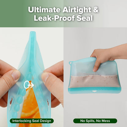 Dot Seal Silicone Storage Bag Set