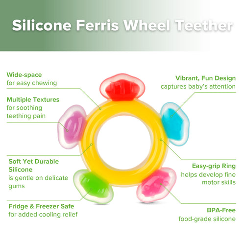 Silicone Ferris Wheel Teether
