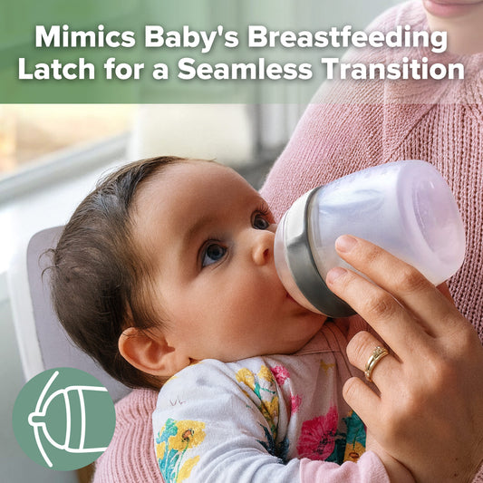 Generation 3 160/250ml Silicone Baby Bottle