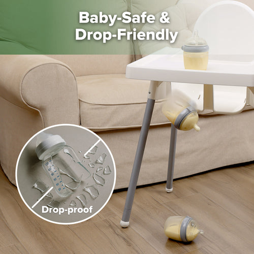 Generation 3 160/250ml Silicone Baby Bottle