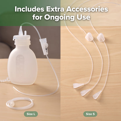 Haakaa Supplemental Feeding Tube & Pouch Set