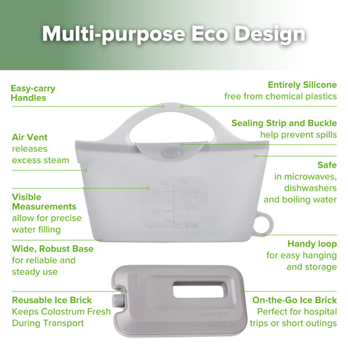 Silicone Colostrum Collector (Medical-grade & Pre-sterilised)
