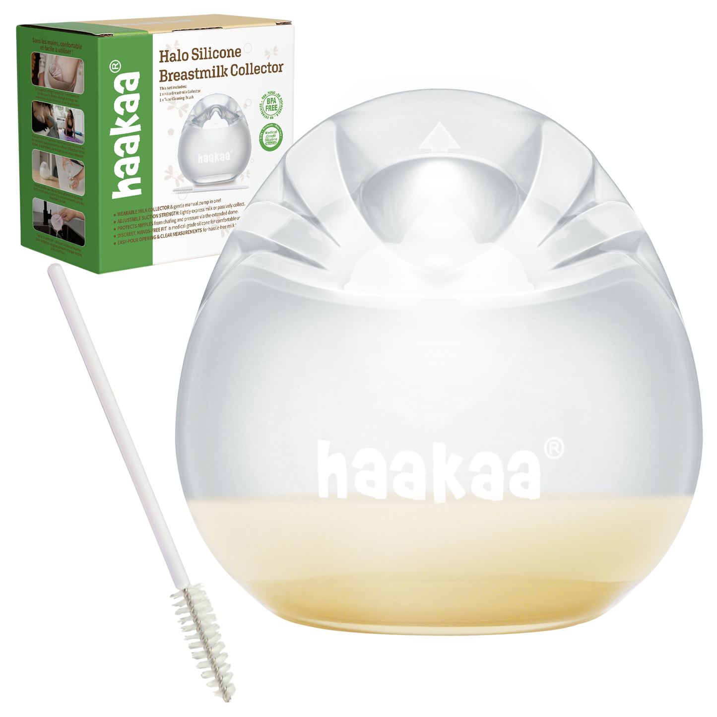 Halo Silicone Breastmilk Collector (90ml)