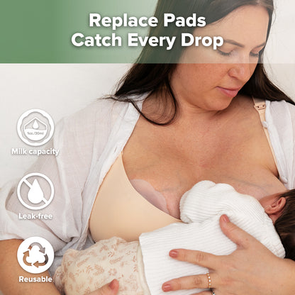Petal Milk Collector – Discreet for Leaking Milk & Letdown (30ml)
