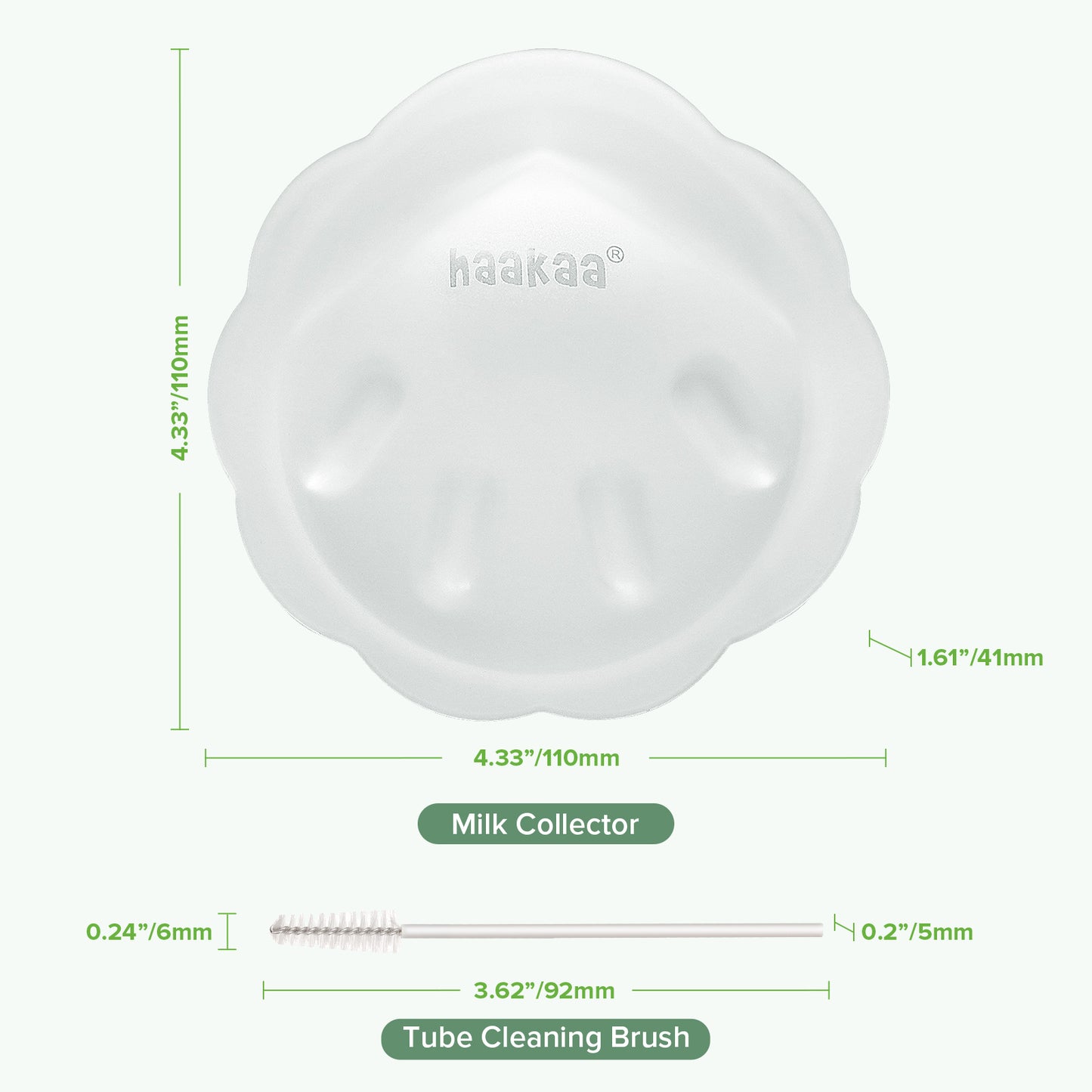 Petal Milk Collector – Discreet for Leaking Milk & Letdown (30ml)