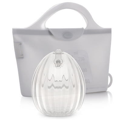 Shell Wearable Medical-Grade Silicone Pump (75ml | 120ml)