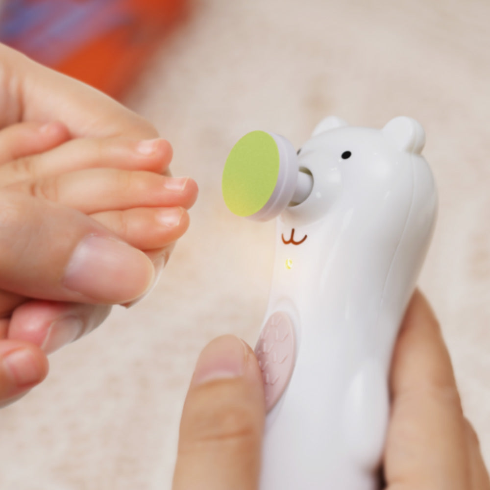 Happii Bear Rechargeable Nail Trimmer Set.