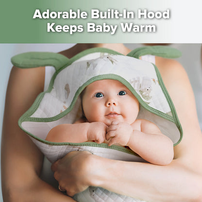 Snuggly Ears Hooded Towel