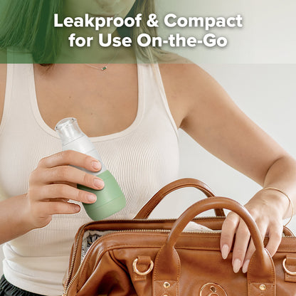2-in-1 Sunscreen Dispenser & Applicator.