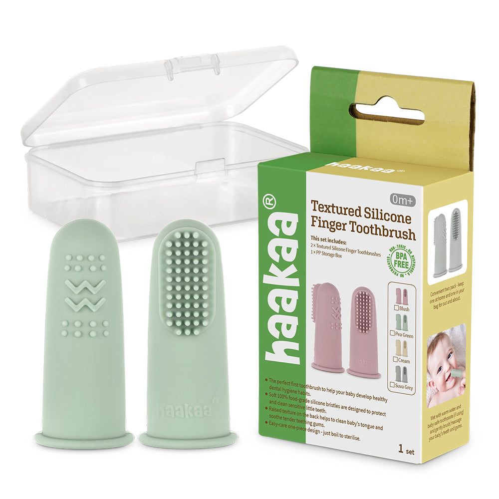 Silicone Finger Toothbrush 2pc
