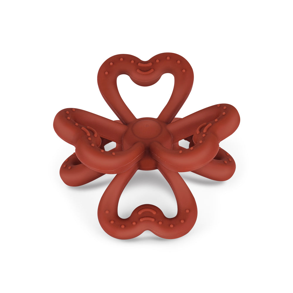 Silicone Clover Teether.