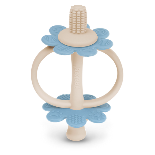 Silicone Twin Flower Teether