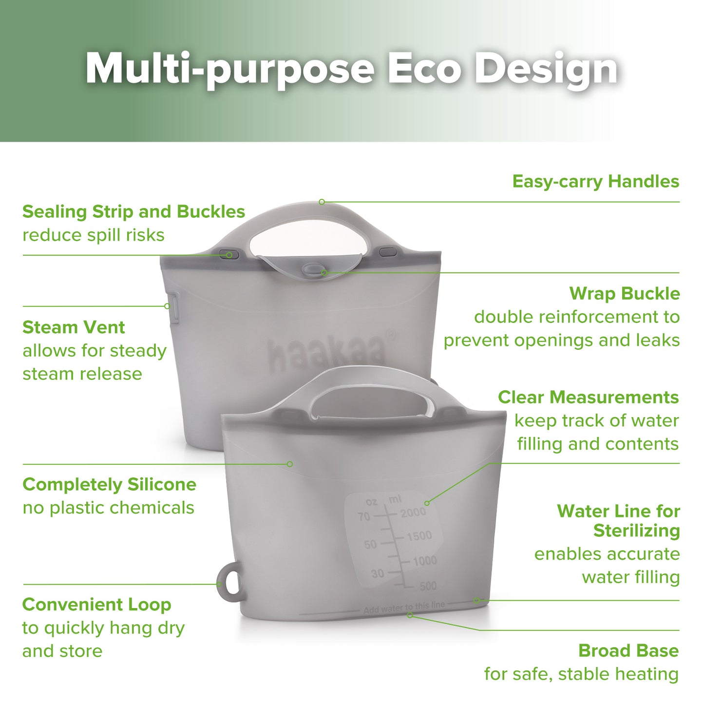 Multipurpose Steamer & Steriliser Bag