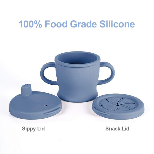 Silicone Sip-N-Snack Cup