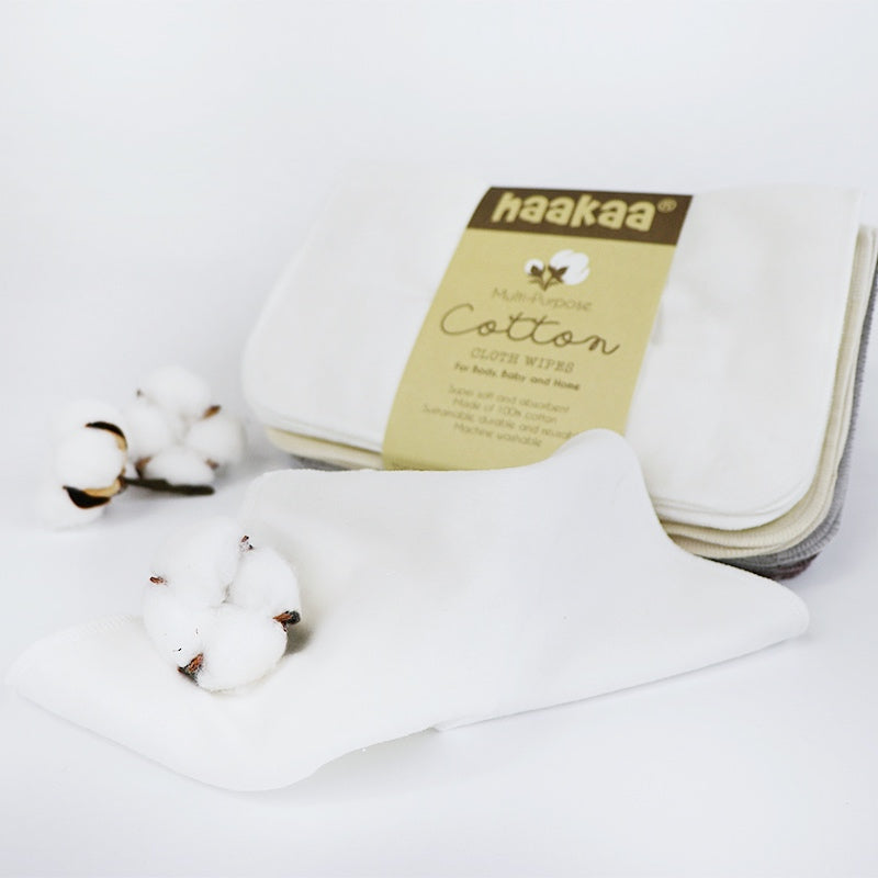Cotton Cloth Wipes | Haakaa.