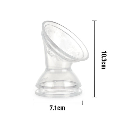 Generation 3 Silicone Breast Pump Flange Attachment | Haakaa.