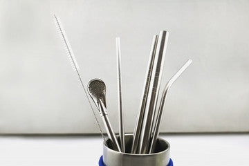 Stainless Steel Straws (3pcs)