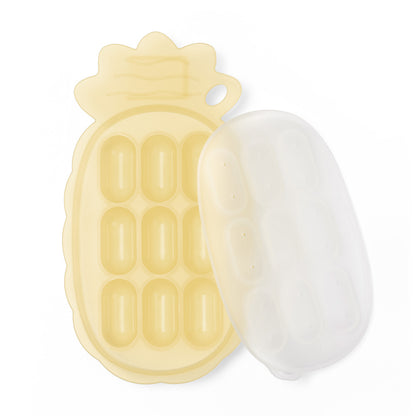 Pineapple Silicone Nibble Tray (with Label Slot).